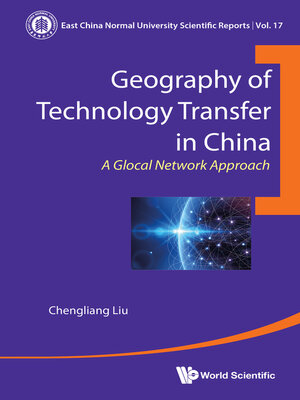 cover image of Geography of Technology Transfer In China